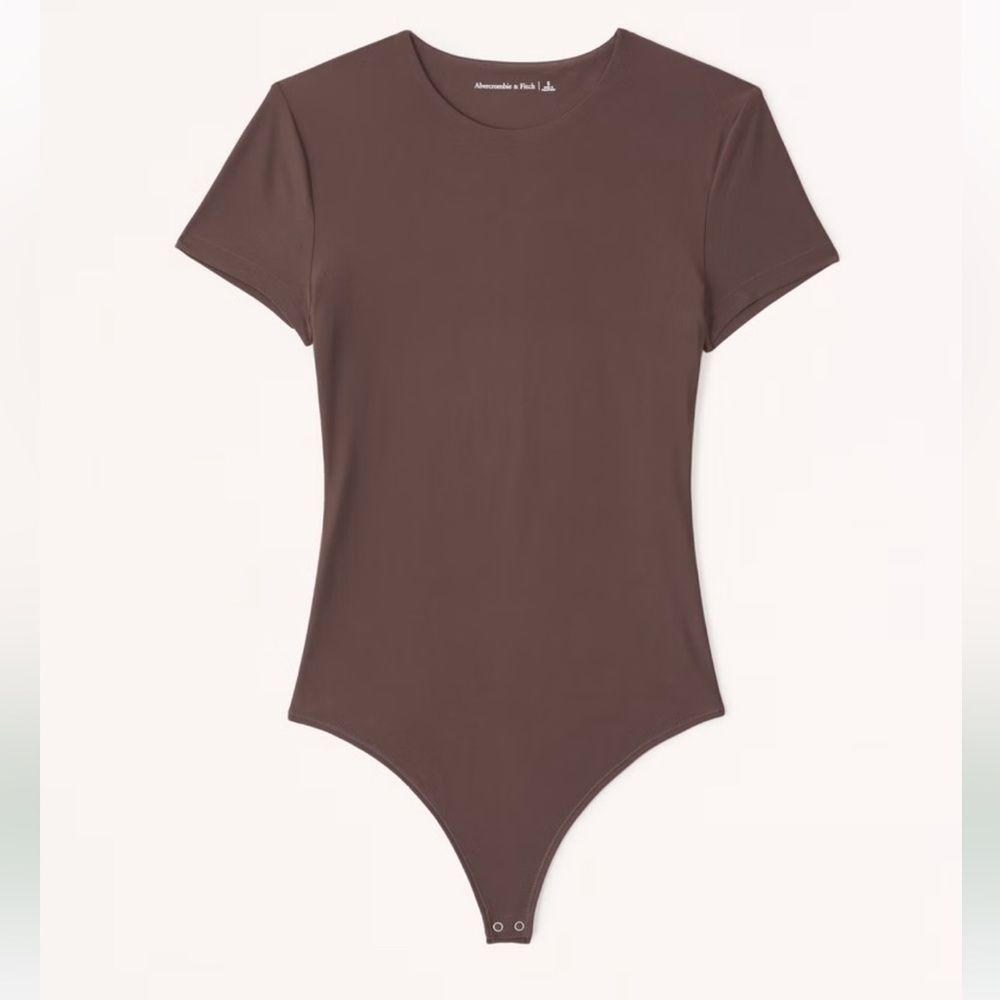 Abercrombie & Fitch Soft Matte Seamless Tee Bodysuit